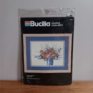 Bucilla Wildflowers Counted Cross Stitch Kit